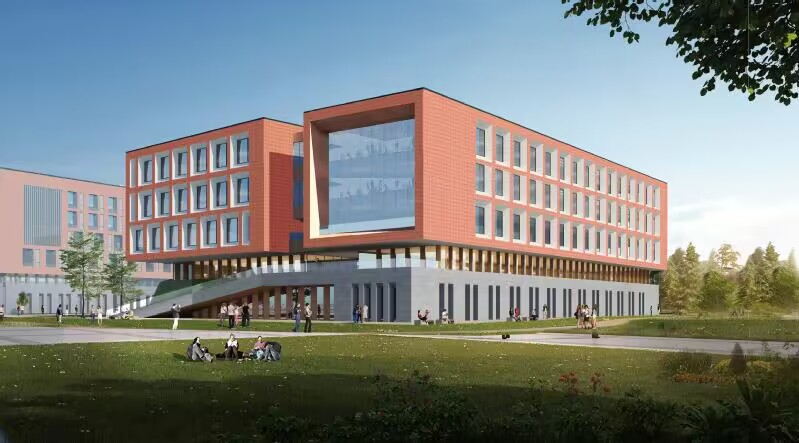 We warmly celebrate our company's successful bid for the new campus library of Gandong University